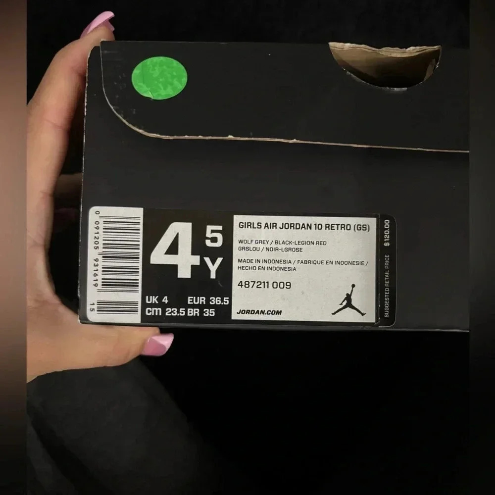 Wolf grey retro 10’s - Picture 2 of 4